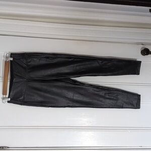 Athleta Leather Leggings